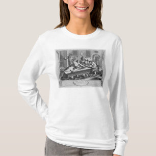 De onbelaste 'Prentice in Play in Church Yard' T-shirt