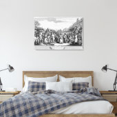 De onbelaste 'Prentice' uitgevoerd in Tyburn Canvas Afdruk (Insitu (Slaapkamer))