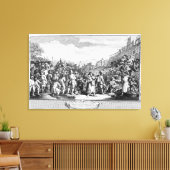 De onbelaste 'Prentice' uitgevoerd in Tyburn Canvas Afdruk (Insitu (Woonkamer))