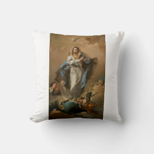 De Onbevlekte Ontvangenis door Giovanni Tiepolo Kussen