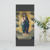 De Onbevlekte Ontvangenis Hemelse Straling Kunst (Staand voorkant)