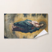 De Onbevlekte Ontvangenis Hemelse Straling Kunst Bad Handdoek (Handdoek)