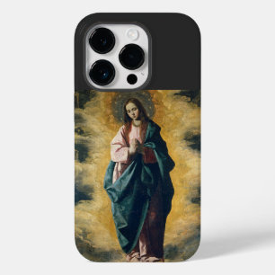 De Onbevlekte Ontvangenis Hemelse Straling Kunst Case-Mate iPhone 14 Pro Hoesje