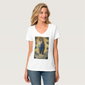 De Onbevlekte Ontvangenis Hemelse Straling Kunst T-shirt (Voorkant volledig)