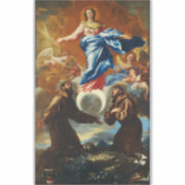 De Onbevlekte Ontvangenis van de Maagd Maria Sticker (Voorkant)