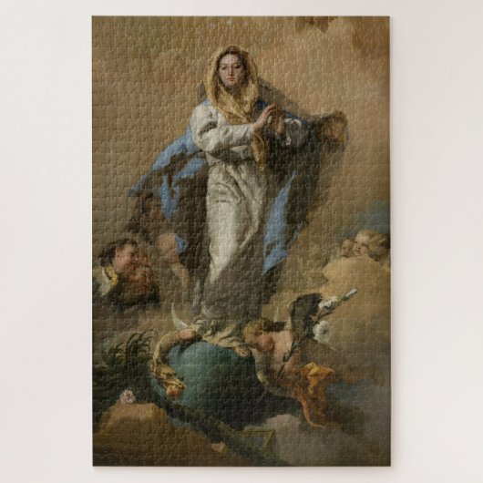 De Onbevlekte Ontvangenis van Giovanni Tiepolo Legpuzzel (Verticaal)