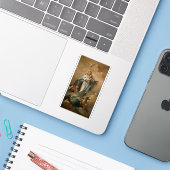 De Onbevlekte Ontvangenis van Giovanni Tiepolo Sticker (Laptop met iPhone)