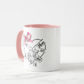 De onbreekbare band van een moeder mok (Voorkant links)