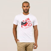 De onconventionele draaikolk t-shirt (Voorkant volledig)