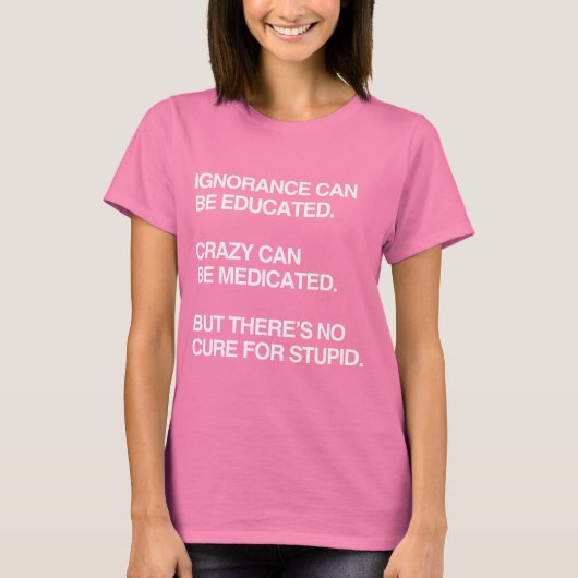 DE ONDERBREKING KAN WORDEN ONDERWIJS T-SHIRT (Voorkant)
