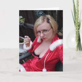 De Onderbreking van de rook Feestdagen Kaart