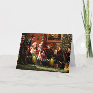 De Onderbreking van Kerstmis Feestdagen Kaart
