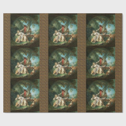 De onderbroken slaap van François Boucher Cadeaupapier (Vlak)