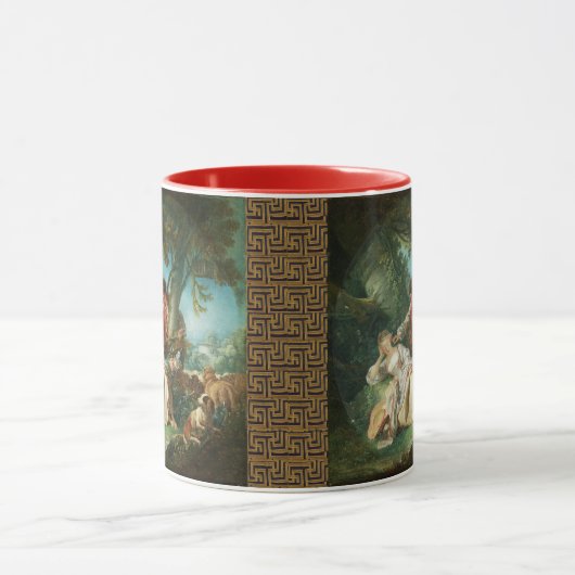 De onderbroken slaap van François Boucher Mok (Midden)