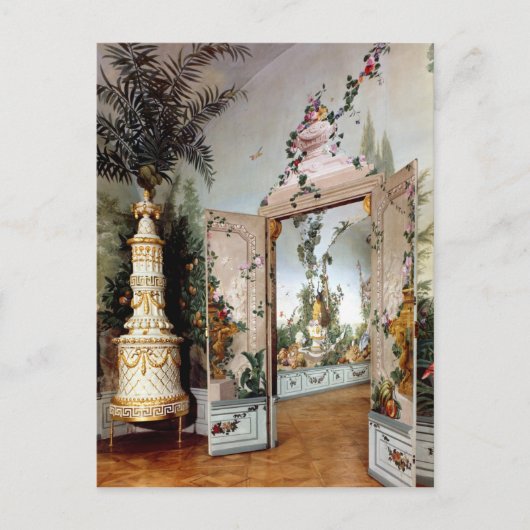 De onderdelen van de Bergl Briefkaart (Voorkant)