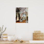 De onderdelen van de Bergl Poster (Keuken)