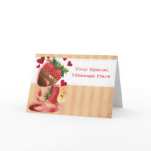 De Ondergedompelde Aardbeien van de Tijd van Olde