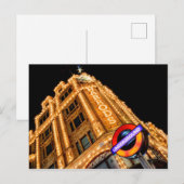 De ondergrond in Harrods Briefkaart (Voorkant / Achterkant)