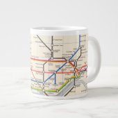 De Ondergrondse Kaart van Londen Grote Koffiekop (Voorkant rechts)