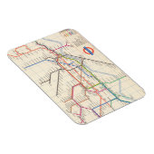 De Ondergrondse Kaart van Londen Magneet (Rechterzijde)