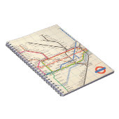 De Ondergrondse Kaart van Londen Notitieboek (Rechterzijde)