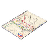 De Ondergrondse Kaart van Londen Notitieboek (Linkerzijde)