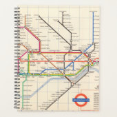 De Ondergrondse Kaart van Londen Planner (Voorkant)