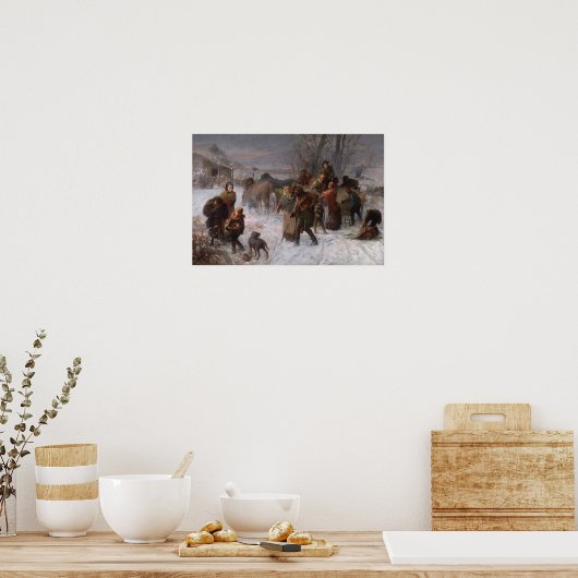 De ondergrondse spoorweg poster (Keuken)