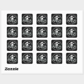 De ondergrondse Vaping Shop Logo stickers (Vel)