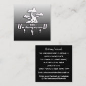 De Ondergrondse Visitekaartjes Black Fade (Voorkant / Achterkant)
