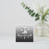 De Ondergrondse Visitekaartjes Black Fade (Staand voorkant)