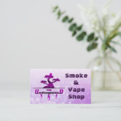 De ondergrondse Visitekaartjes Paarse (Staand voorkant)