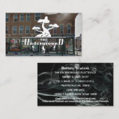 De Ondergrondse Zaken in de binnenstad Visitekaartje (Voorkant / Achterkant)