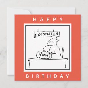 De onderhandelaar heeft een klout op boxing handsc kaart