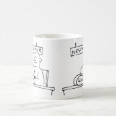 De onderhandelaar op Desk heeft de Boxing Glove me Koffiemok (Center)