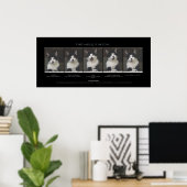 "DE ONDERHANDELAREN" Funny Pet Cat Print (Thuiskantoor)