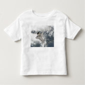 De onderkant van de ruimteshuttle Discovery Kinder Shirts (Voorkant)