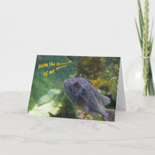 De onderkant van mijn hart dank je wel 2 bedankkaart