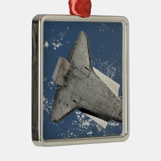 De onderkant van ruimteshuttle Discovery 2 Metalen Ornament (Rechts)