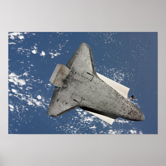 De onderkant van ruimteshuttle Discovery 2 Poster (Voorkant)