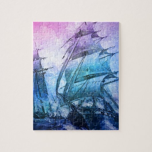 DE ONDERNEMING EN DE FLAMBEAU LEGPUZZEL (Verticaal)