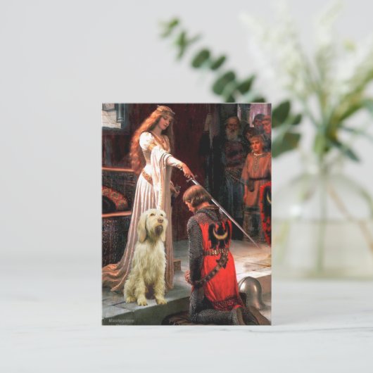 De onderscheiding - Spinone Italiano 5 Briefkaart (Staand voorkant)