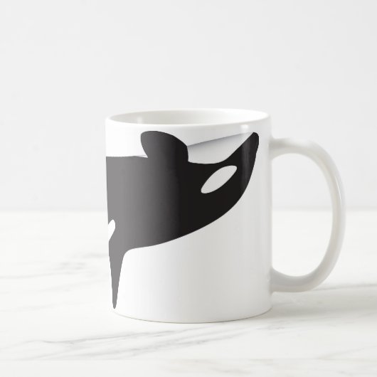 De onderste walvis koffiemok (Rechts)