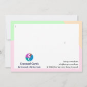 De ondersteuningsmedewerker bedankkaart (Achterkant)