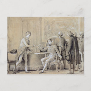 De ondertekening van het Concordat Briefkaart