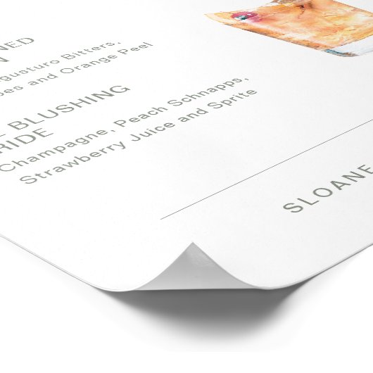 De Ondertekening van SAGE Drink het Band 8x10 Poster (Hoek)