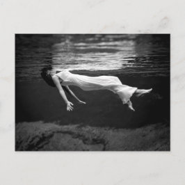 De onderwater Fotografie van de Mode Briefkaart