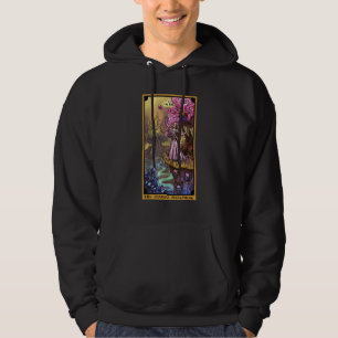 De Onderwereld Godin The Fool Tarotkaart Pagan W Hoodie