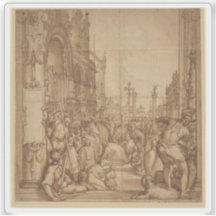 De onderwerping van Barbarossa aan paus Alexander 