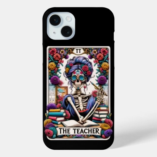 De Onderwijzer Tarotkaartcollectie Case-Mate iPhone Case (Achterkant)